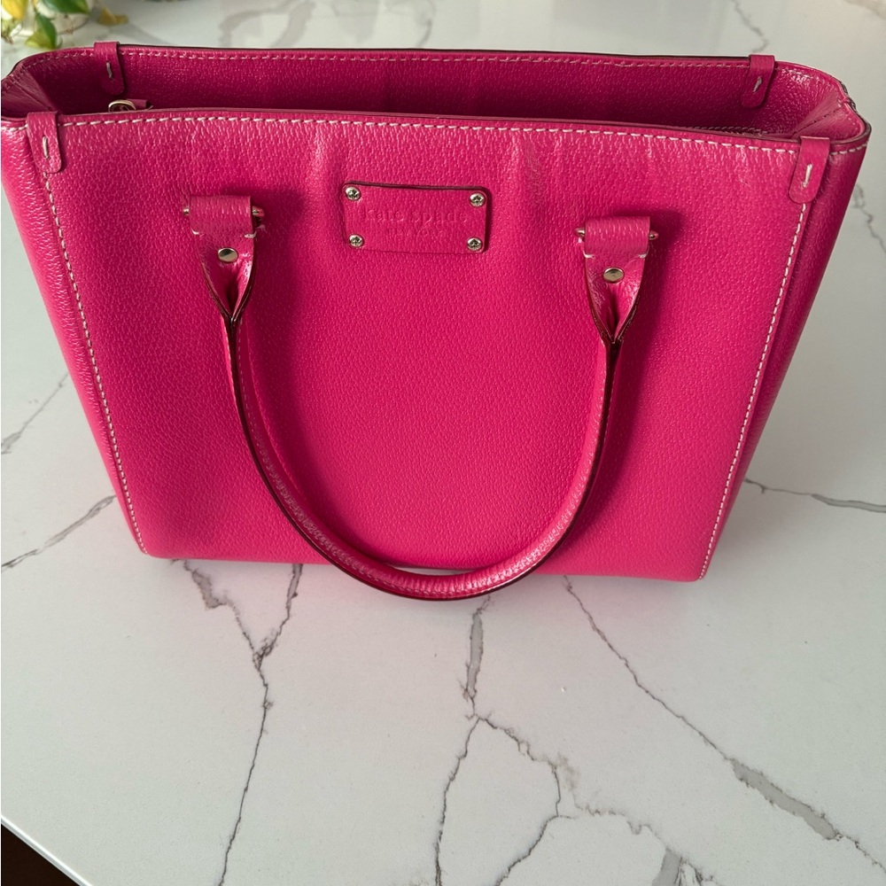 Kate Spade Vibrant Pink Tote Bag